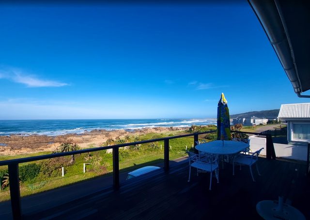 Deck sea view