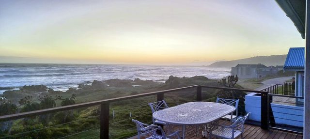 Deck at dusk